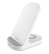 Polosmart 2 in 1 Masaüstü Kablosuz Şarj Cihazı Beyaz PBS129