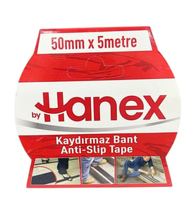 50 mm x 5 m Siyah Kaydırmaz Bant
