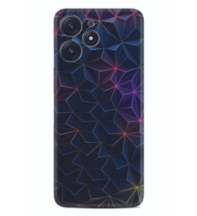 Xiaomi Poco M6 Pro 5G Kılıf Silikon Desen Özel Seri Renkli Prizmalar 1783
