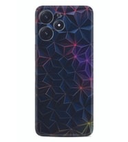 Xiaomi Poco M6 Pro 5G Kılıf Silikon Desen Özel Seri Renkli Prizmalar 1783