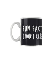 Fun Fact I Don't Care Sarkastik Baskılı Kupa Bardak