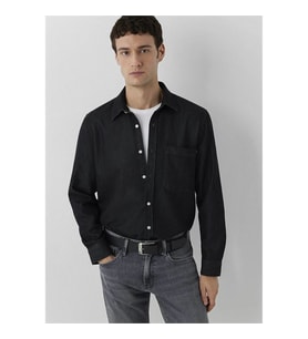 Mavi Cepli Denim Antrasit Erkek Gömlek M0212085-90850