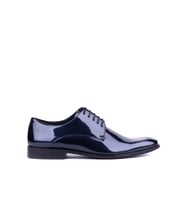 Shoetle - Hakiki Rugan Deri Lacivert Renk Klasik Erkek Ayakkabı - 900-4804