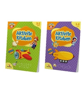 2-4 Yaş Aktivite Kitabım Evde Etkinlik Seti
