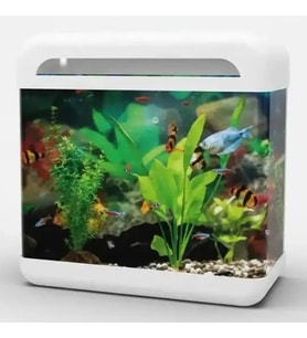 Rs-280R Akvaryum White 28*16*31 Cm 3W Led