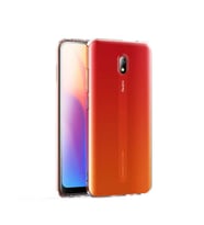 Xiaomi Redmi 8A Kılıf Şeffaf Silikon Hibrit Case (Renksiz)