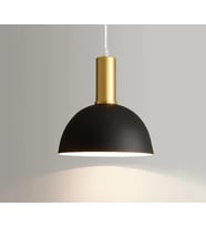 Dylight Retro Metal Siyah Dekoratif Rustik Kafe Mutfak Sarkıt Avize çap 30 cm
