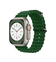 Uray store Apple Watch 38mm Ocean Kordon - Koyu Yeşil