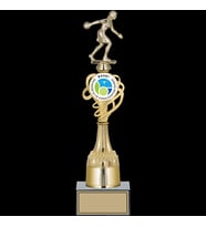 ODAK KUPA - Figürlü Kupalar - Bowling Kadın Figürlü Kupalar FG-033 B - 39 cm