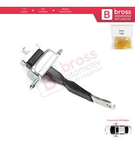 Toyota Hilux MK6 N1 1997-2005 Pickup Truck 6861035050 için Ön Kapı Gergisi