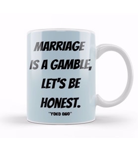 Yoko Ono Quote Lovers Gift Vintage Retro Rainbow Kupa Bardak Porselen