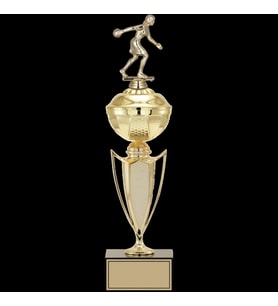 ODAK KUPA - Figürlü Kupalar - Bowling Kadın Figürlü Kupalar FG-067 B - 42 cm