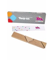 T-tangram Ahşap Zeka Oyunu (4 Parça 100 Farklı Şekil) 5 Yaş Ve Üzeri