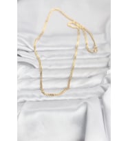 14K Gold Renk 60 cm Zincir Kadın Kolye (CM) (Standart)