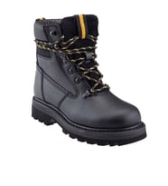 Caterpillar Axel Black/Yağlı Deri Kadın Bot (Siyah)
