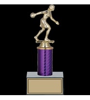 ODAK KUPA - Figürlü Kupalar - Bowling Kadın Figürlü Kupalar FG-002 A - 24 cm