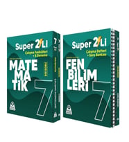 Örnek Akademi 7.Sınıf Süper İkili Matematik ve Fen Bilimleri Seti 2 Kitap