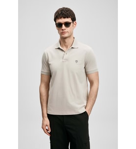 Lufian 111040230 Laon Smart Polo Yaka Tişört Erkek Tişort