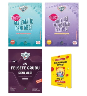 AYT IceBerg Matematik Edebiyat ve Felsefe Grubu Eşit Ağırlık Deneme Seti