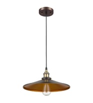 Mylights Rero Nrustik Avize 40 Cm Mat Siyah İçi Altın