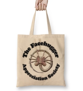 Alien The Facehugger Appreciation Society Bez Çanta Uzun Saplı