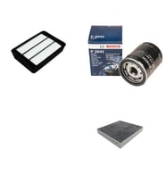 Bosch Filtre Bakım Seti Mitsubishi Outlander 2.0 2007-2012 Hava + Yağ f. + Polen Filtre Sardes
