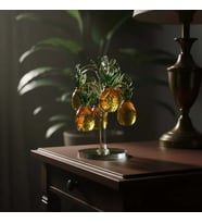 KRİSTAL ANANAS AĞACI SARI -ZEYVE