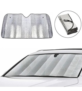 Isı Ve Güneş Yansıma Önleyici Oto Ön Cam Güneşliği Opel Astra Fiat Egea Hyundai İ20 Renault Megane