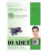 DERMAL Yatıştırıcı, Nemlendirici Bitki Özlü Kolajen Maske X10