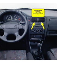 VW Polo Classic 1996-1999 Orta Klima Kalorifer Izgarası 6K0819755