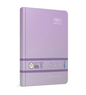 GIPTA THEBOOK PASTELS İPLİKLİ DİKİŞLİ SERT KAPAK DEFTER 17X24 160 YP.ÇİZGİLİ - 3048