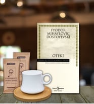 Kutupkitap Bambu Fincan Türk Kahvesi Kişiye Özel Öteki Dostoyevski Kitap Hediye Seti