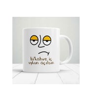 Kişiye Özel Iç Bi Kahve Ayılrısın Baskılı Kupa