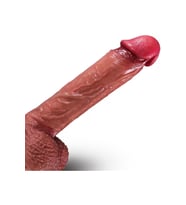 Yumuşak Dokulu Çift Katmanlı Realistik Penis DILDO