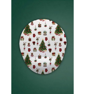 Yılbaşı Temalı Bilek Destekli Mouse Pad
