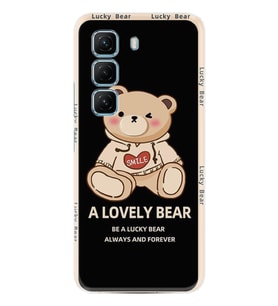 Infinix Hot 50 Pro 4G - Hot 50 4G Kılıf Boutique Baskılı Resimli Lovely Bear Pcode -094