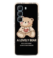 Infinix Hot 50 Pro 4G - Hot 50 4G Kılıf Boutique Baskılı Resimli Lovely Bear Pcode -094
