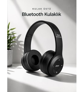 Kulak İçi Kablosuz Bluetooth Kulaklık Ekstra Bass Ve Çok Yönlü Kullanım