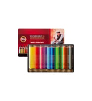 Koh-I Noor Mondeluz Aquarell Boya Kalemi 36 Renk Metal Kutu 3725 36 (Karışık)