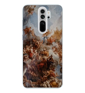 Xiaomi Redmi Note 8 PRO Uyumlu Sanatsal Tasarımlı Şeffaf Telefon Kılıfı