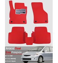 HONDA JAZZ HATCHBACK (2002-2008) Uyumlu EVA Paspas Tam Set–Araca Özel,Kolay Montaj