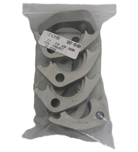 CAT 1P-5767 Split Flanş Kelepçesi Hidrolik Boru Sabitleme Ekskavatör Yükleyici Caterpillar 8 Adet