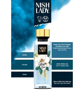 NISHLADY MAGIC LOVE Body Mist  /  Vücut Parfümü Vegan 260 ML