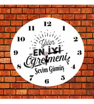 Yılın En İyi Öğretmeni Saat Kişiye Özel