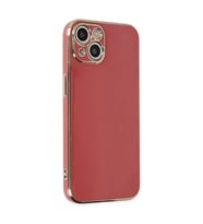 iPhone 14 Kılıf Volet Silikon - Kırmızı