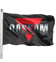 Kassam Tugayları Bayrağı 70x105 cm (Kırmızı)