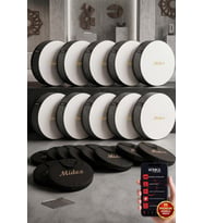 Midex BR-811X 10'lu Bendir Def Toptan Paket Akort Ayarlı EL Tutma Oyuklu Çantalı