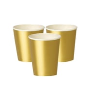 8'li Karton Bardak Gold