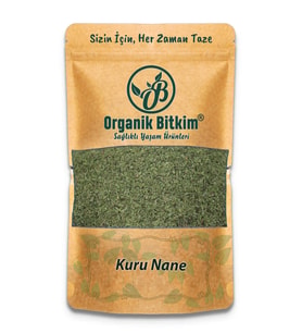Organik Bitkim Kuru Nane 1 kg