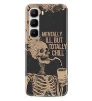 Infinix Hot 60 Kılıf Boutique Baskılı Resimli Mentally Pcode -006
